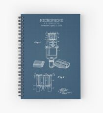 Cuaderno de espiral Micrófono