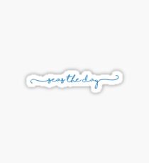 Seas the Day - Script Sticker