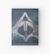 Ajna -Blue Hand-Chakra Mudra Hardcover Journal