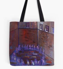 Prisoners exercising Tote Bag