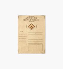 Axis Cult Signup Sheet Art Board
