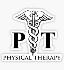 Physical Therapy Logo Sticker