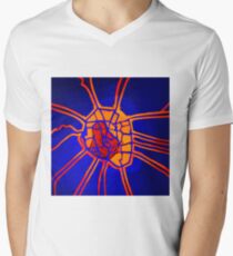 Cartography of the heart Men's V-Neck T-Shirt