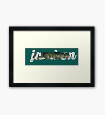 Things into Things - Jambon Framed Print