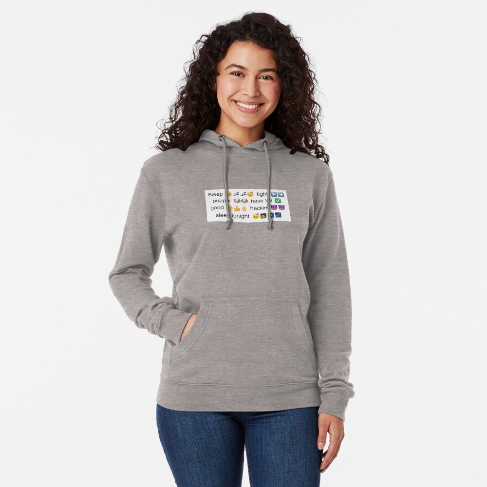 Sleep Tight Pupper Lightweight Hoodie