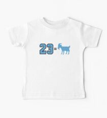 23 = Goat - Jordan, Greatest of All Time Baby Tee