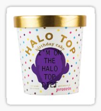 Halo Top Diet Sticker