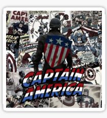 Captain Collage Sticker