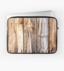 Rustikales Holz Laptoptasche