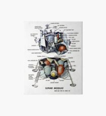 Apollo 11 Mondlandefähre, Cutaway Galeriedruck