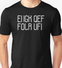 Fuck off hidden message Unisex T-Shirt