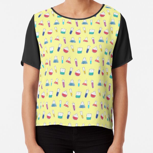 Good Chemistry - Light Background Chiffon Top