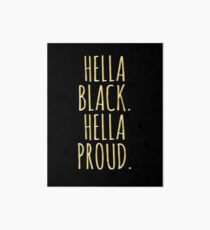 Lámina rígida Hella Black Hella orgullosa