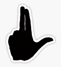 Ls up Sticker