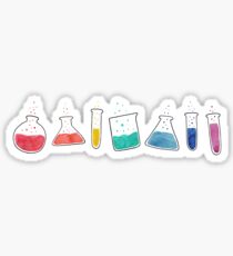 Spectrum test tubes Sticker