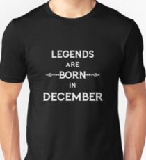 born in december t shirts