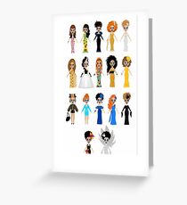 Bianca Del Rio Dresses Greeting Card