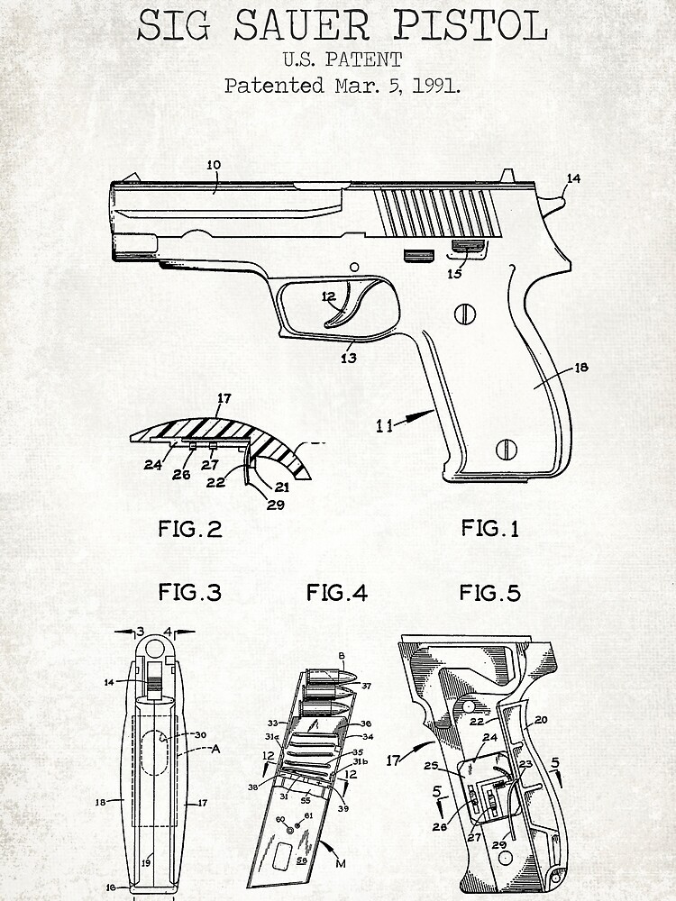 Чертеж sig sauer p226