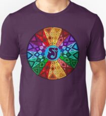 SCI - String Cheese Incident - Rainbow Geometric Mandala - Psychedelic Funkadelic Unisex T-Shirt