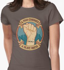 A Slave Obeys Women's Fitted T-Shirt