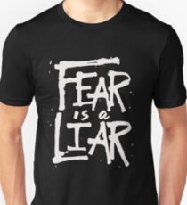 Fear is a Liar - Inspirational Christian Unisex T-Shirt