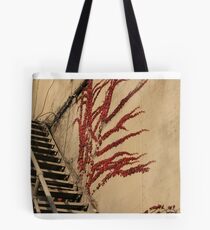 spooky stairway Tote Bag