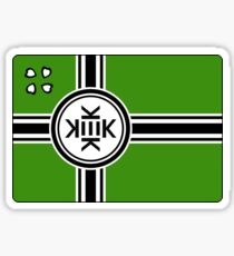 Official flag of Kekistan Sticker
