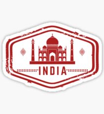 India Stamp Sticker