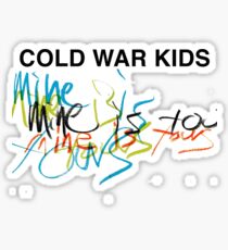cold war kids Sticker