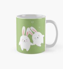 Taza clásica Conejitos enamorados
