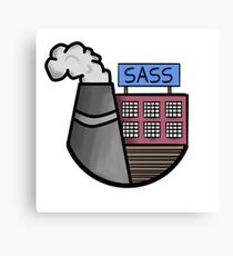 Sass Factory Canvas Print