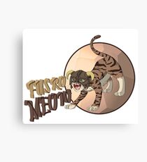 Dragonborn Cat - Fus Ro Meow Canvas Print
