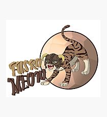 Dragonborn Cat - Fus Ro Meow Photographic Print