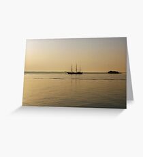 Tallship Greeting Card