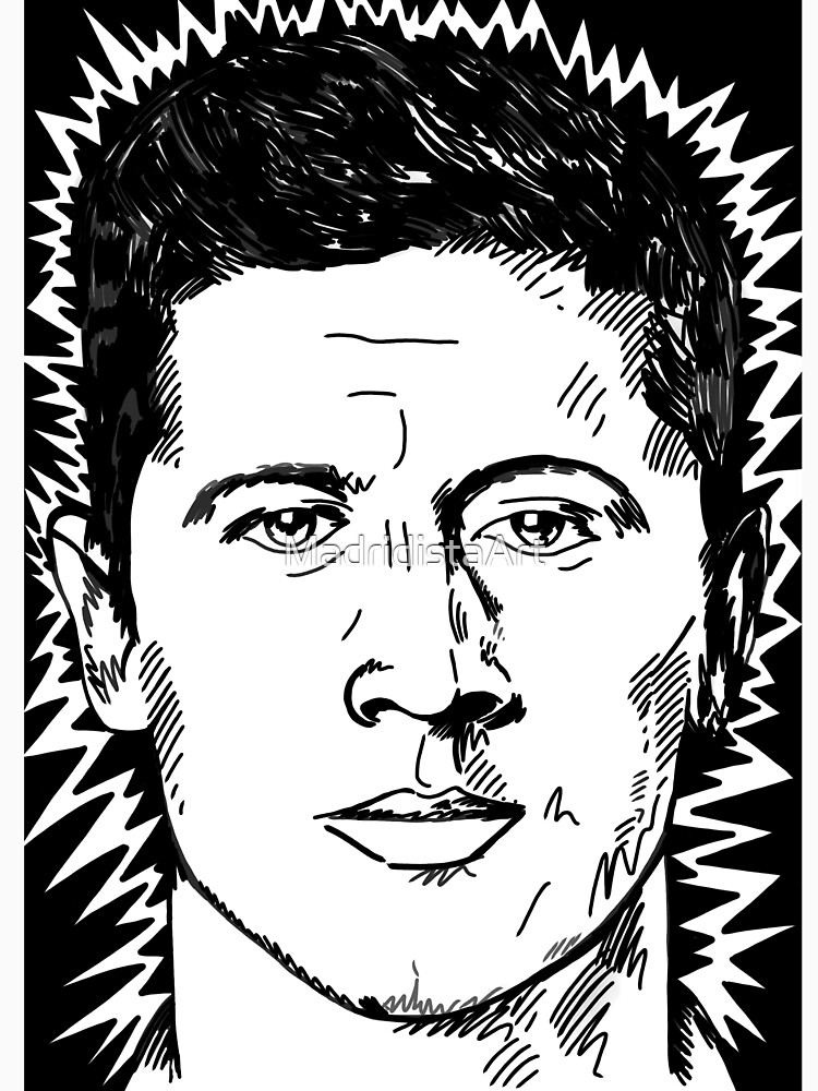 "Robert Lewandowski" T-shirt by MadridistaArt | Redbubble