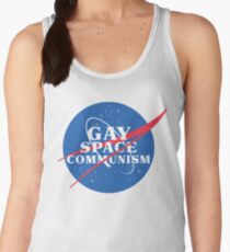 NASA Parody Gay Space Communism Women's Tank Top