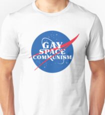 NASA Parody Gay Space Communism Unisex T-Shirt