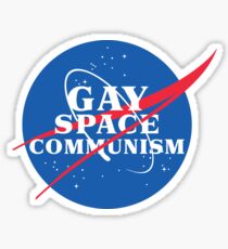 NASA Parody Gay Space Communism Sticker