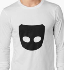 Grindr Logo Black Long Sleeve T-Shirt