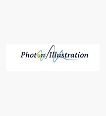 Photon Illustration Logo Photographic Print
