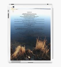 Desiderata iPad Case/Skin