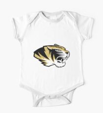Missouri Tiger Glitter One Piece - Short Sleeve