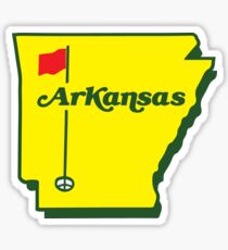 Golf Arkansas Sticker