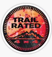 Trail Rated Jeepster II Sticker