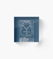 Flux Capacitor Acrylic Block