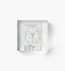 Flux Capacitor Acrylic Block