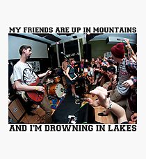Tigers Jaw - I Saw Water Photographic Print