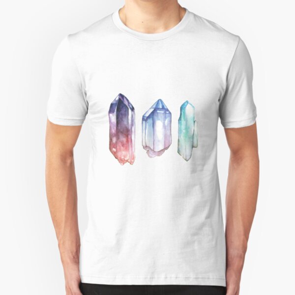 Crystals Slim Fit T-Shirt
