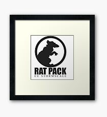 RAT PACK Framed Print