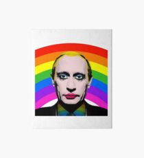 Lámina rígida Vladimir Putin Payaso Gay